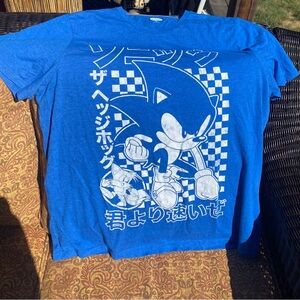 Old Navy Sonic Blue Kids T-Shirt